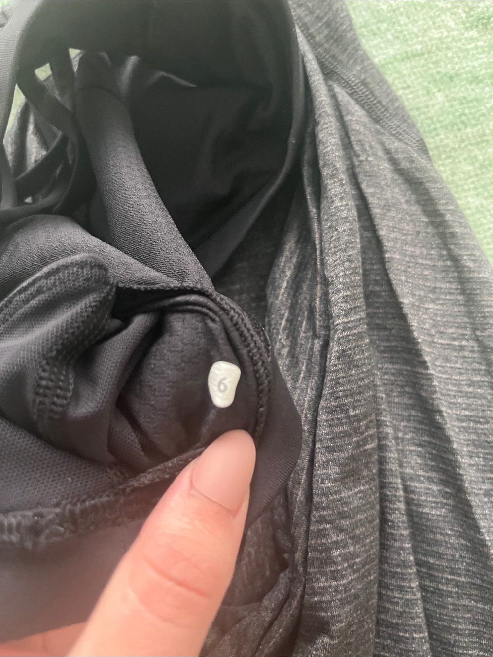 lululemon athletica Women's Strappy Back Tank - Charcoal - Picture 3 of 3